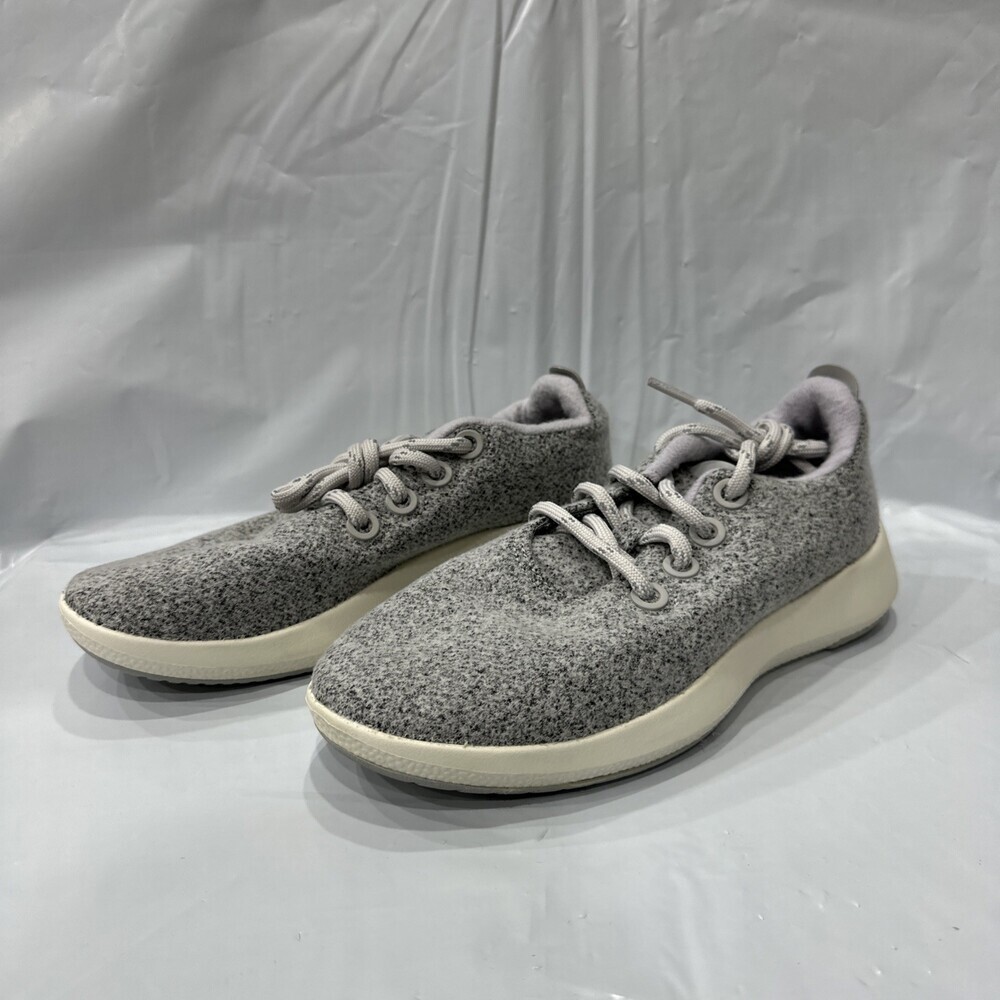 Allbirds Wool Runners 4240576 Sneakers Women's US 7 Gray Low Top Shoes EBS1145